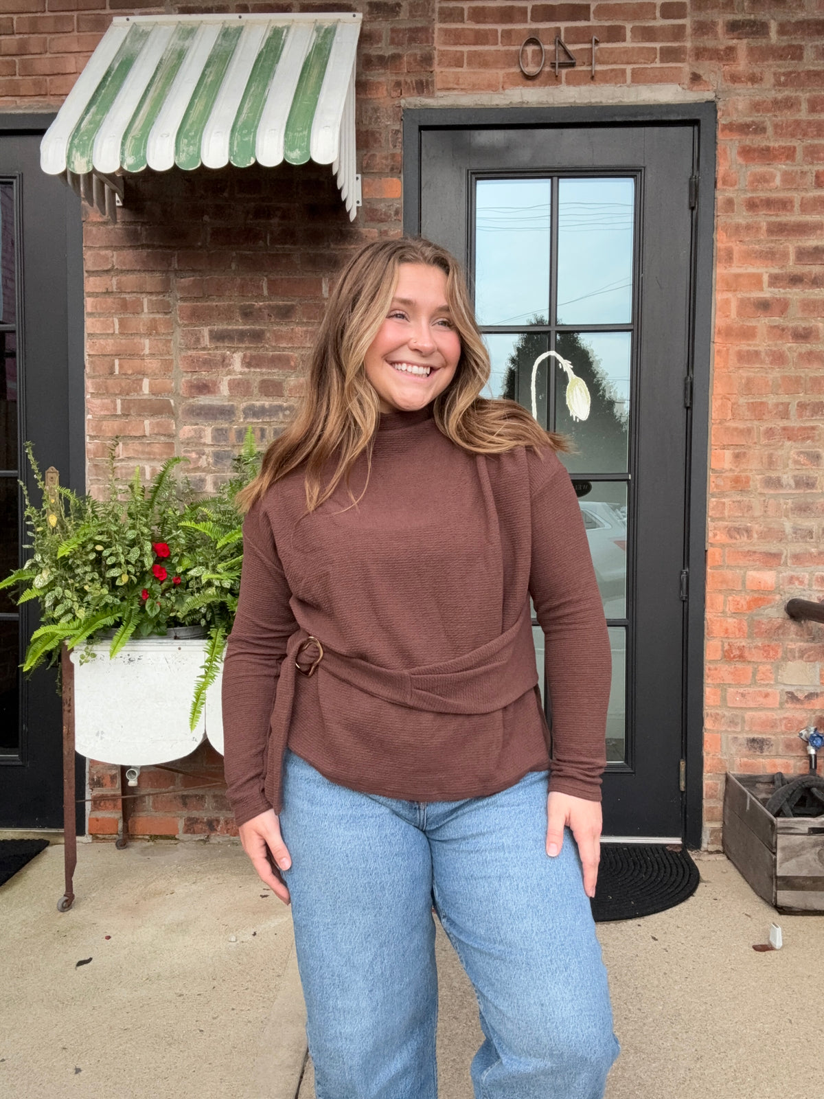 Belt Detail Top