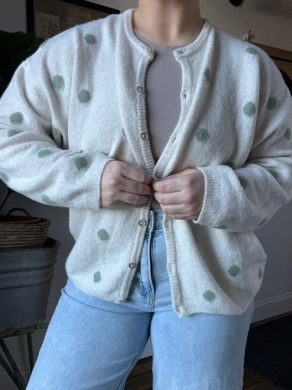 Polka Dot Cardigan