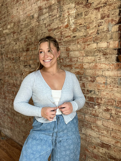 Ribbed Cardigan