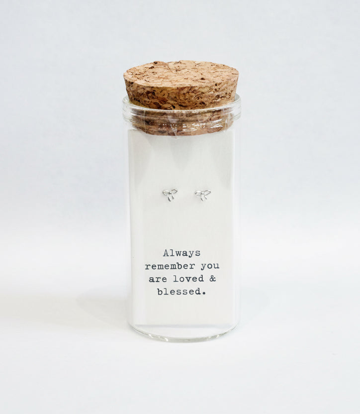 Message in a Bottle Earrings