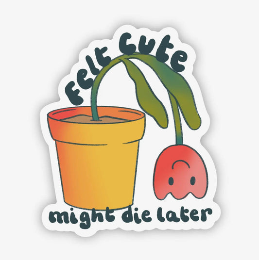 Felt Cute Sticker