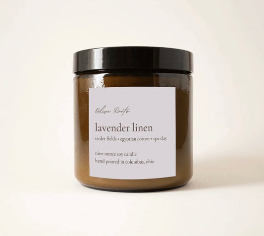 Lavender Linen Candle