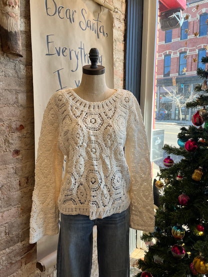 Pol Crochet Sweater