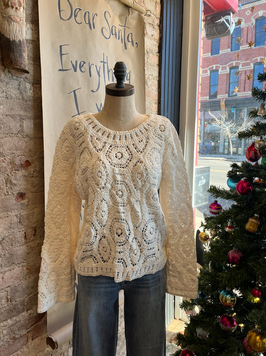 Pol Crochet Sweater