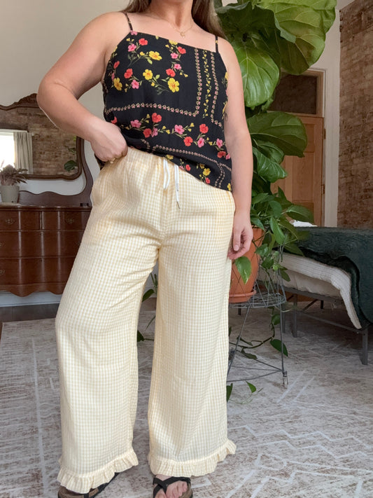 Checkered Gingham Pants