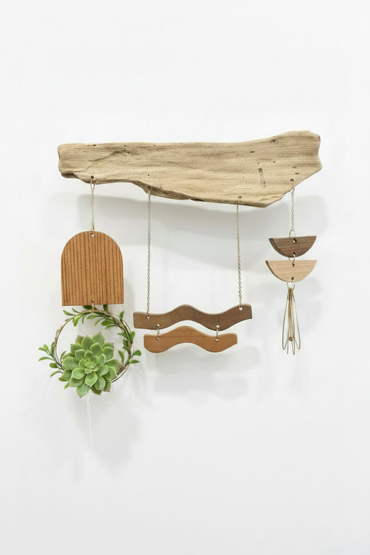 Wildly Urban Driftwood Landscape