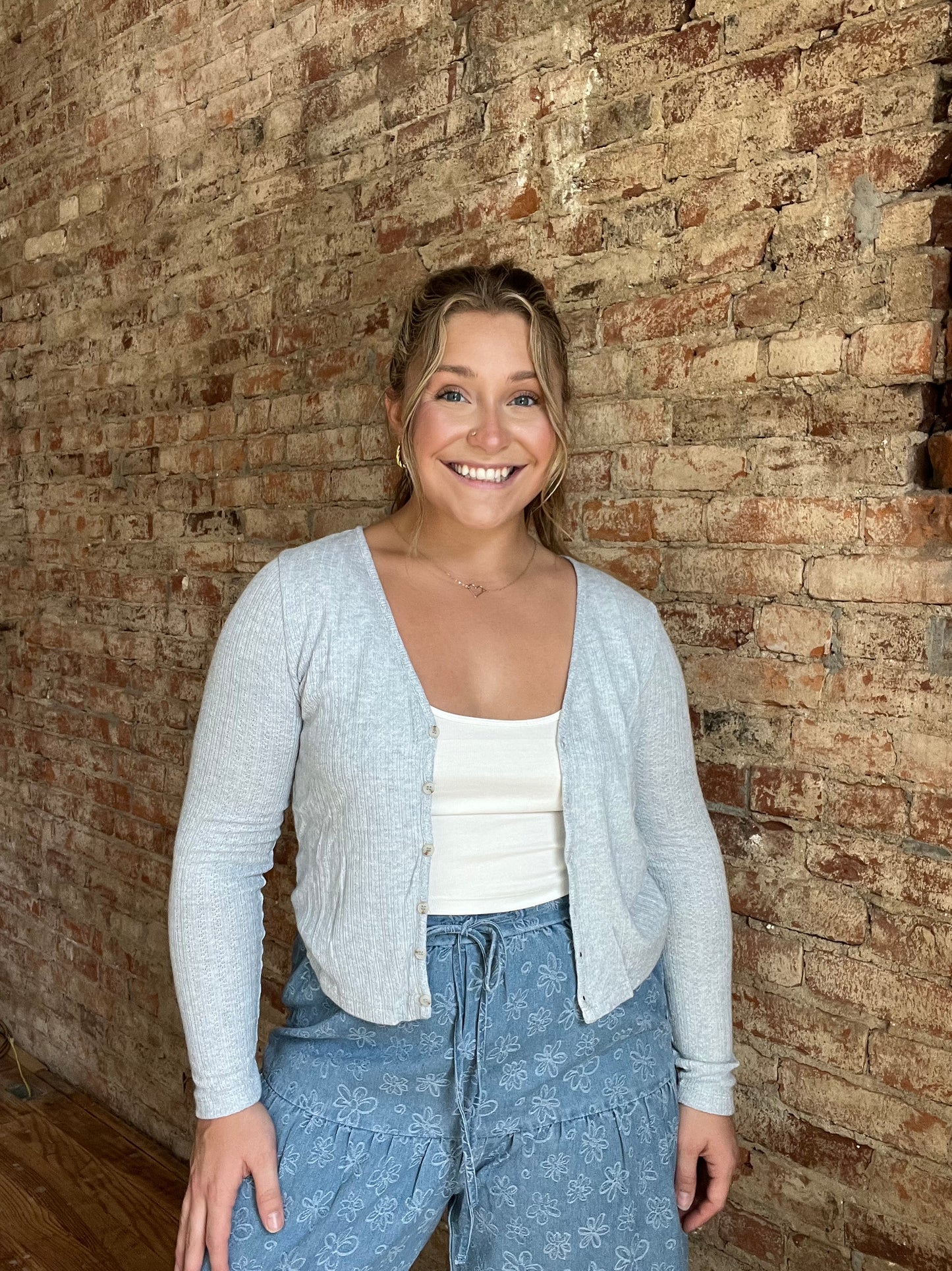 Ribbed Cardigan