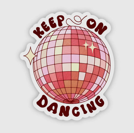 Disco Dancing Sticker