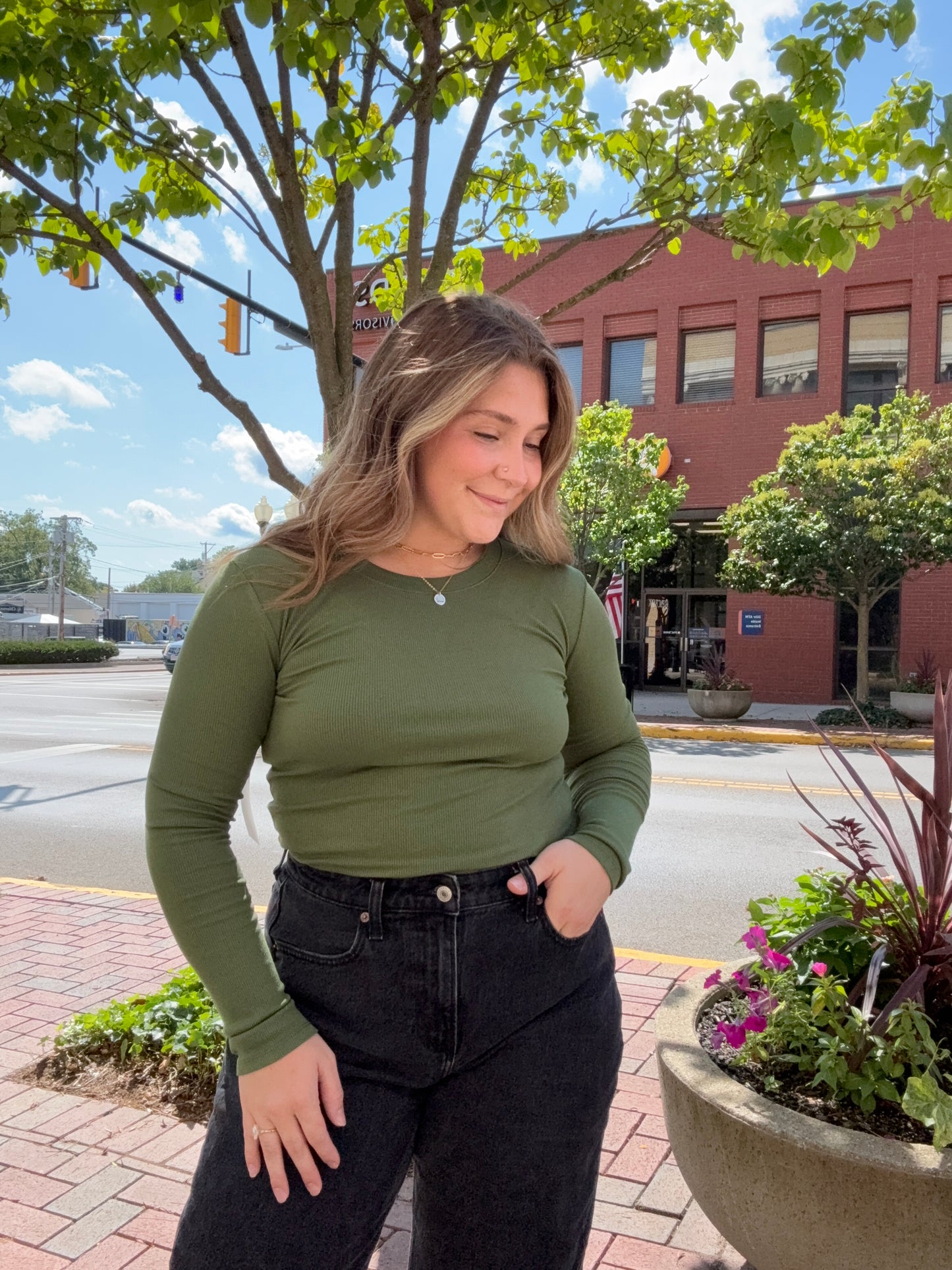 Essential Ribbed Top
