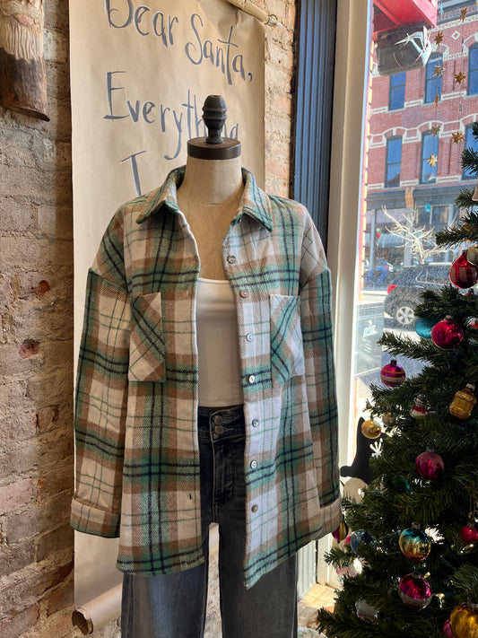Green & Khaki Flannel