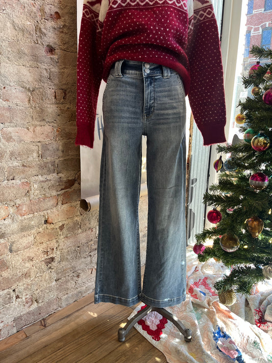 Judy Blue Wide Leg Jeans