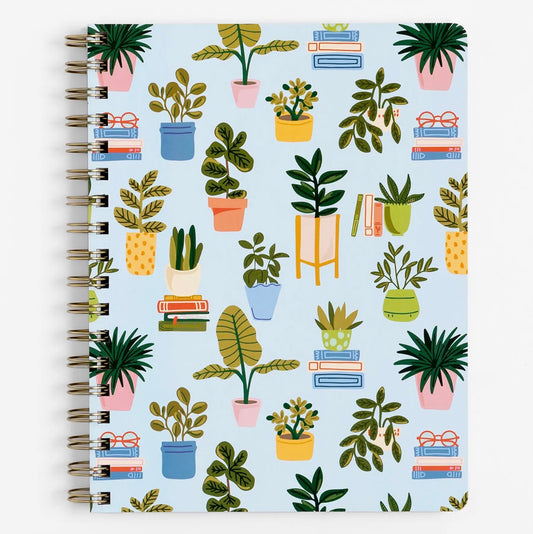 Potted Plants Spiral Notebook