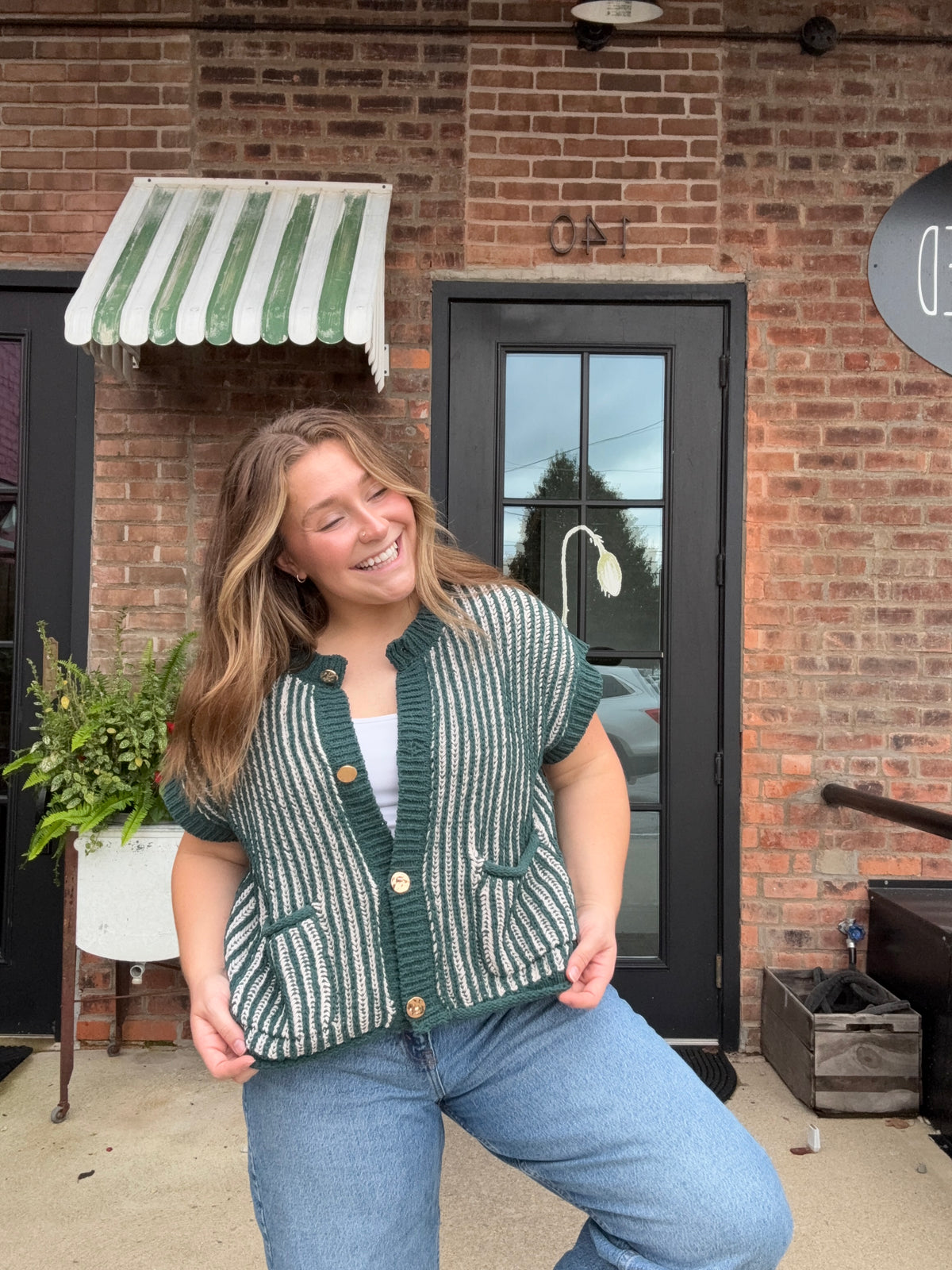 Rib Knit Vest