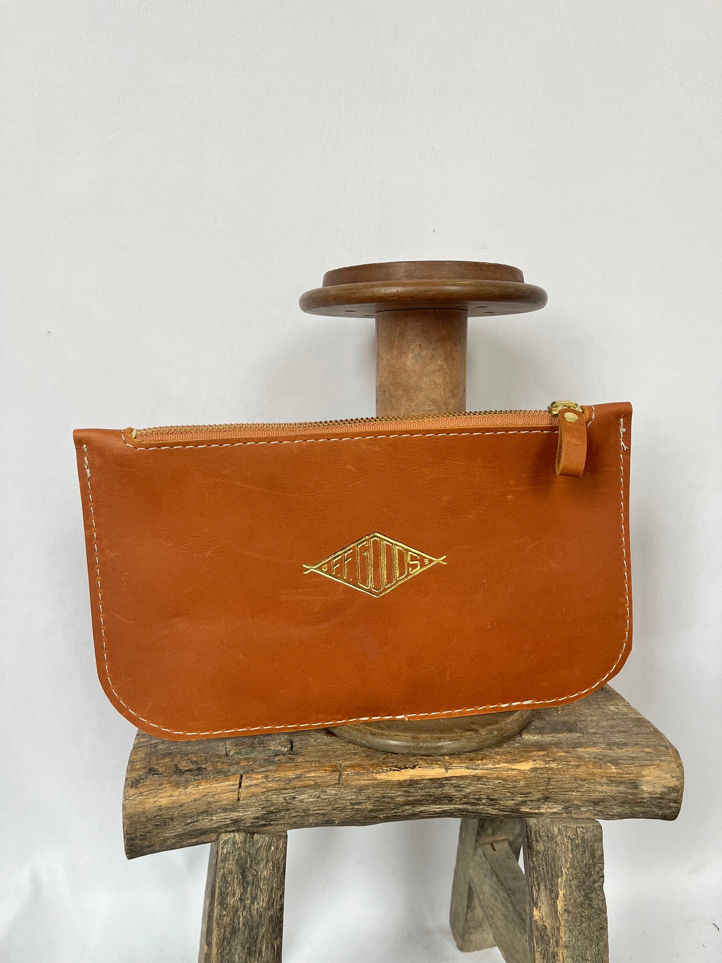 Finns Fickle Goods Leather Clutch