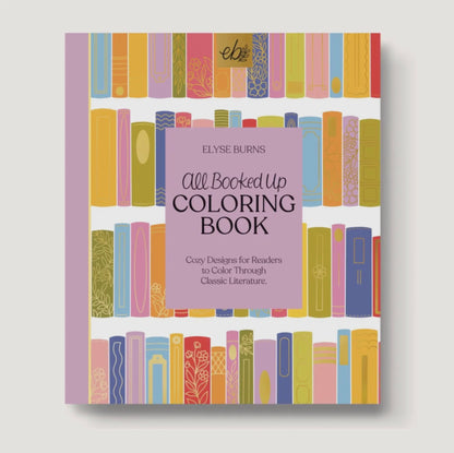 All Booked Up Coloring Book