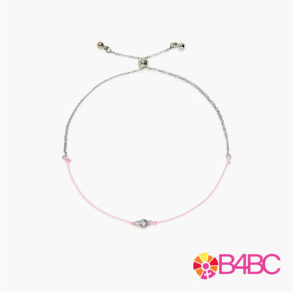 Pura Vida Boarding 4 Breast Cancer Bracelet