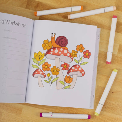 Garden Avenue Coloring Book