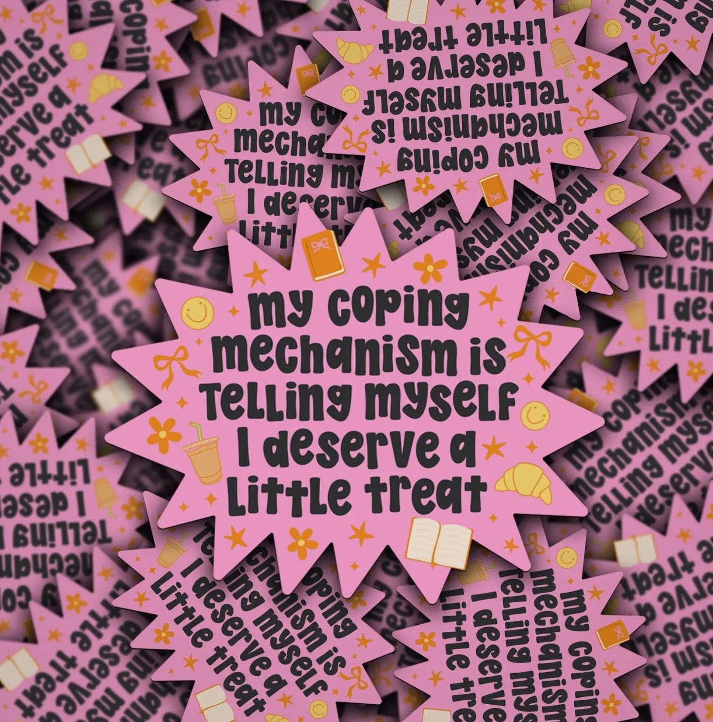 My Coping Mechanism Sticker