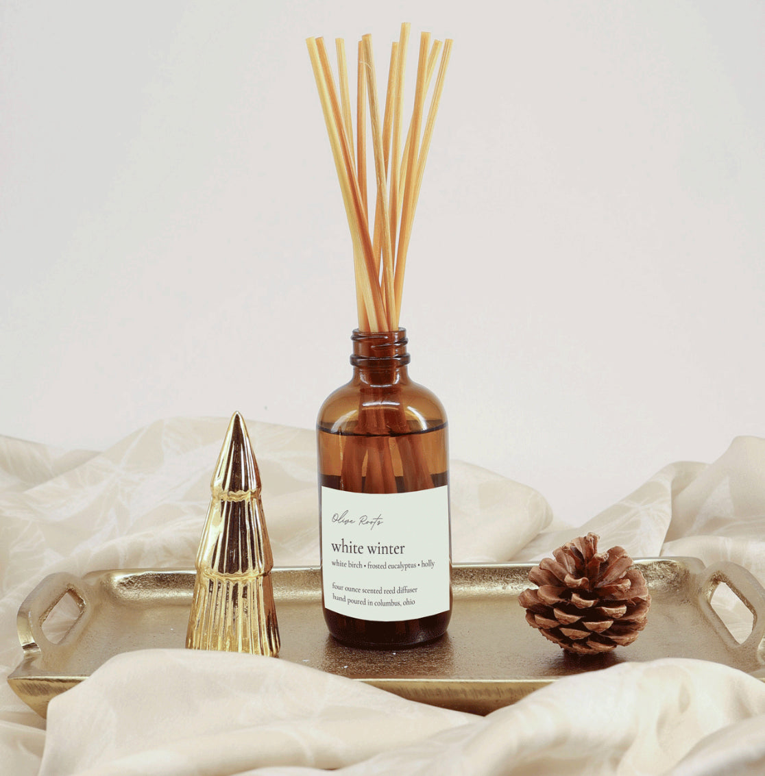 White Winter Reed Diffuser