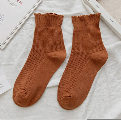 Ruffled Socks