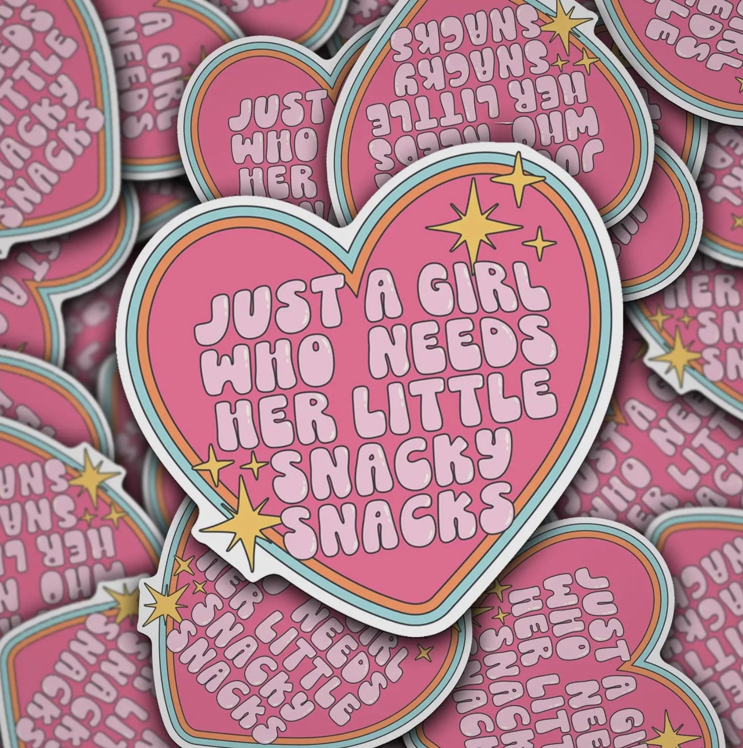 Snacky Snacks Sticker