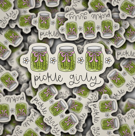 Pickle Girlie Sticker