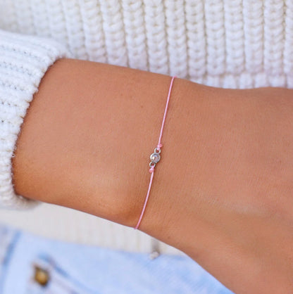 Pura Vida Boarding 4 Breast Cancer Bracelet