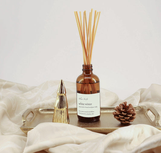 White Winter Reed Diffuser