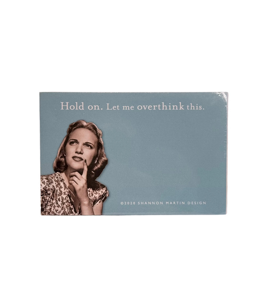 Overthink This Notepad