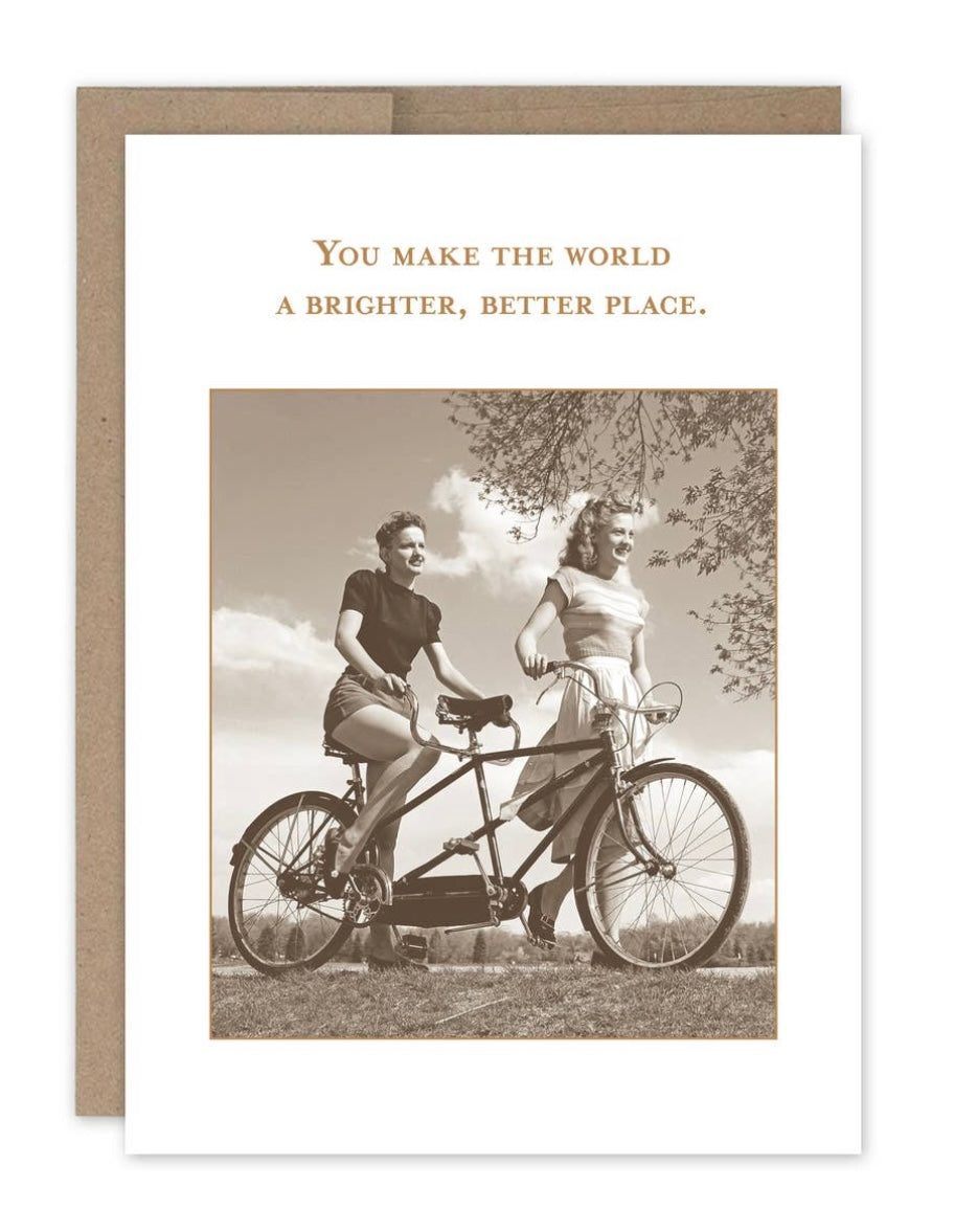 A Brighter Place Thank You Card