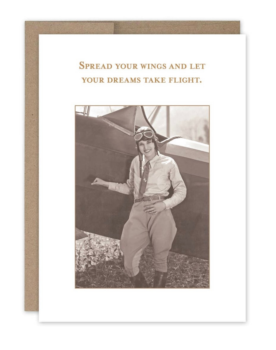 Spread Your Wings Birthday Card