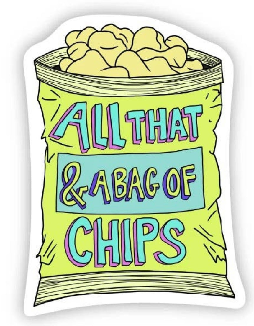 Bag of Chips Sticker