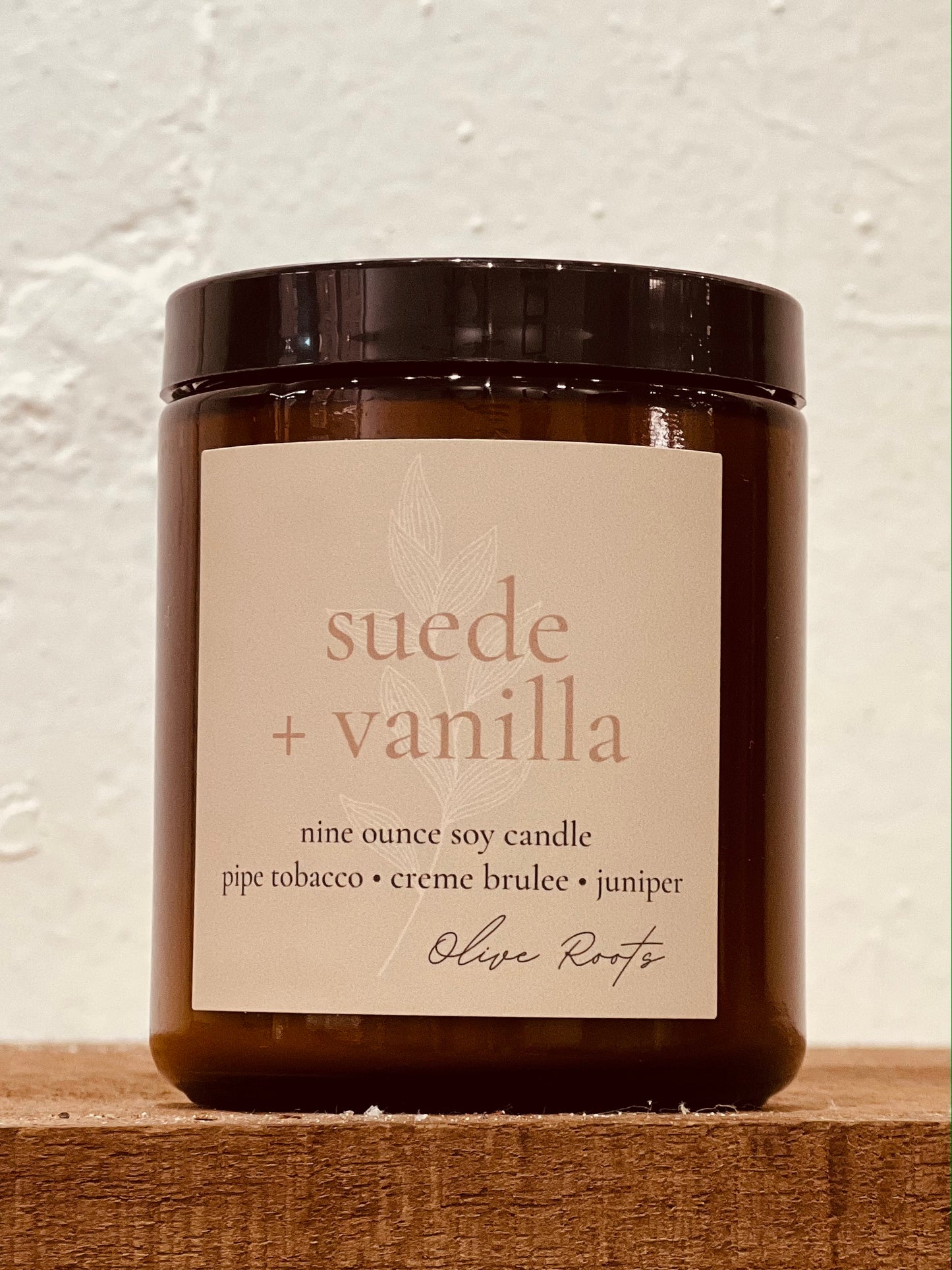 Suede + Vanilla Soy Candle