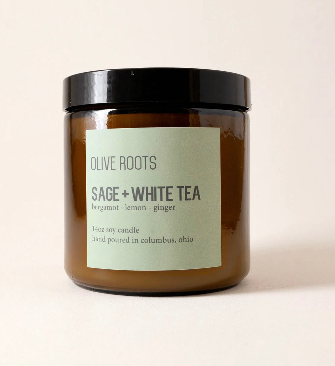 Sage + White Tea Candle